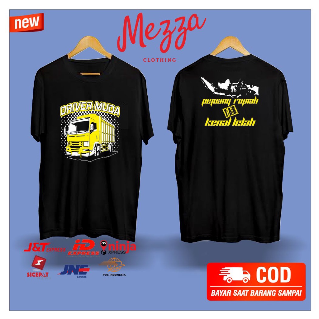 KAOS TRUCK DRIVER MUDA CANTER MANIA