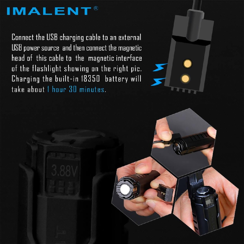 IMALENT LD70 - Mini EDC Flashlight 4000 Lumens - Senter Mini Portabel