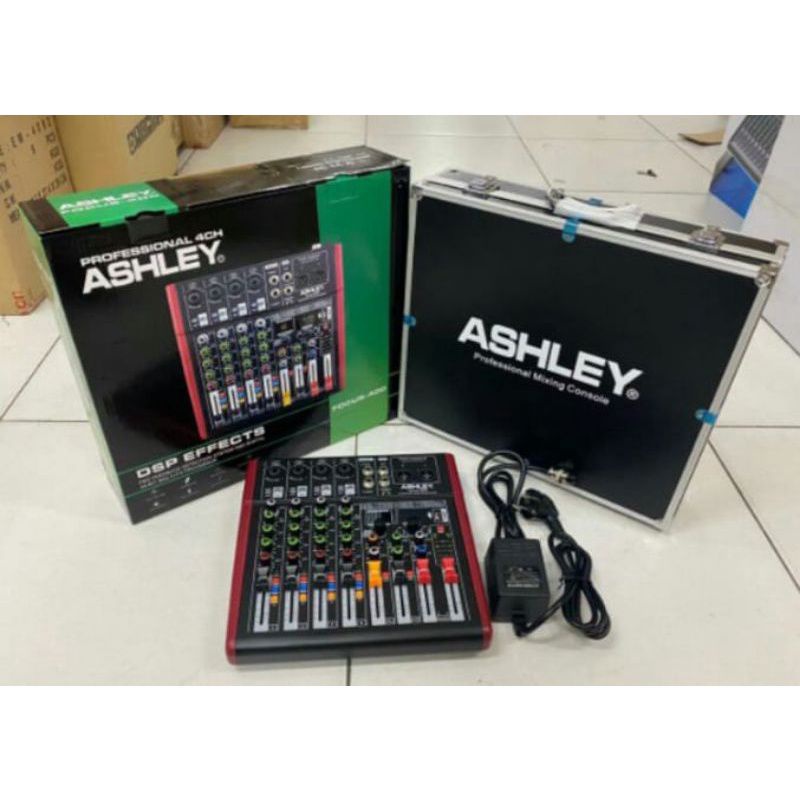 Mixer Ashley 4 Channel Focus 400 Plus Koper Aluminium Original