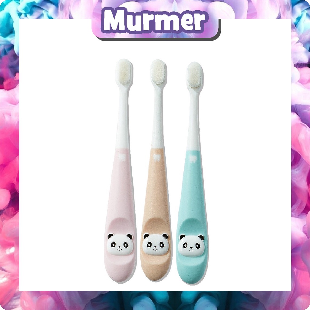 MurmerOfficial Training Toothbrush Sikat Gigi Bayi / Anak Silicone Bulu Halus R576 R849