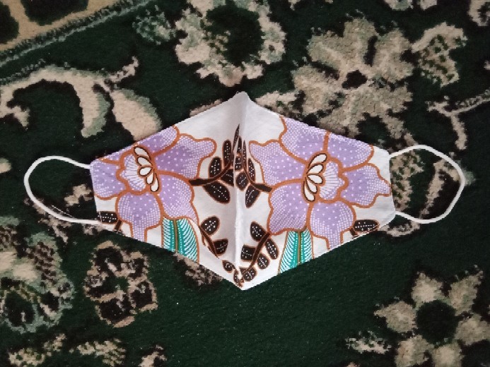 Maginot Kemeja Batik 2.0 Sagara-ss Motif Timbul Lengan Pendek Pria + Free Masker