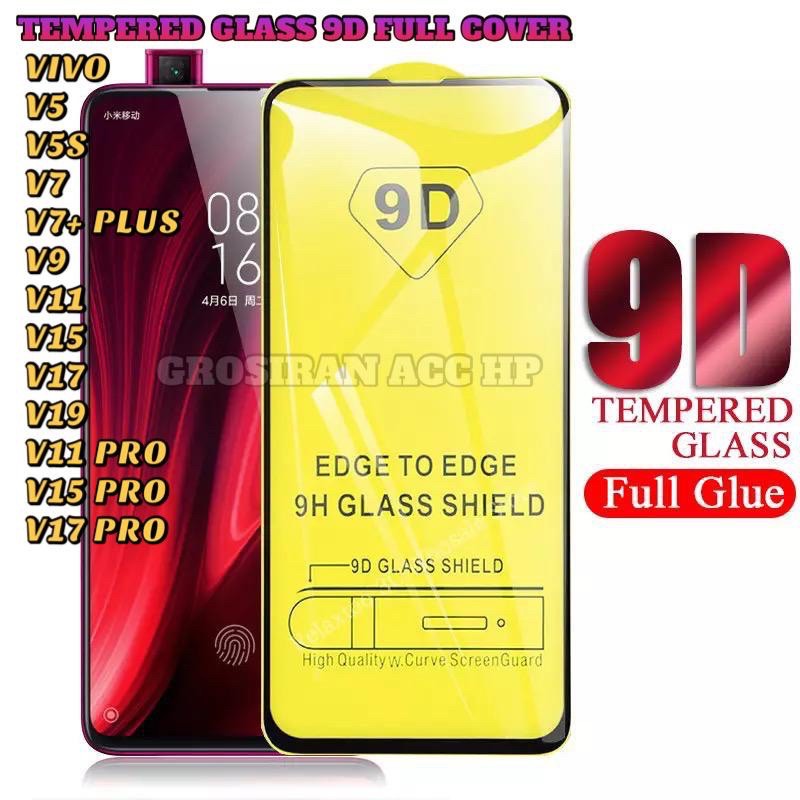 VIVO V5 V5S V7 V7+ PLUS V9 V11 V15 V17 V19 V11 V15 V17 PRO Tempered Glass full 5D 6D 9D FULL COVER