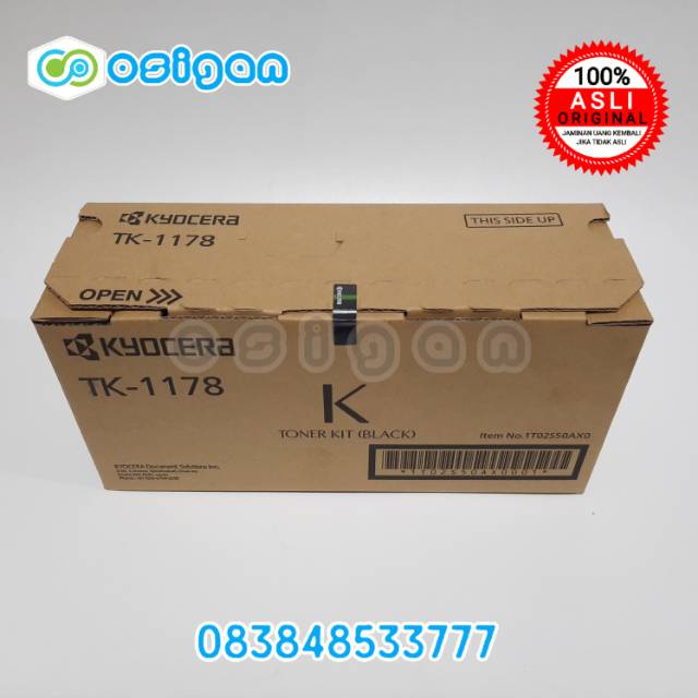 Toner Kyocera Original TK-1178 untuk M2040dn M2540dn M2640idn