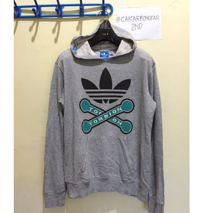 [SOLD] Hoodie Adidas Trefoil Torsion - Grey [SOLD]