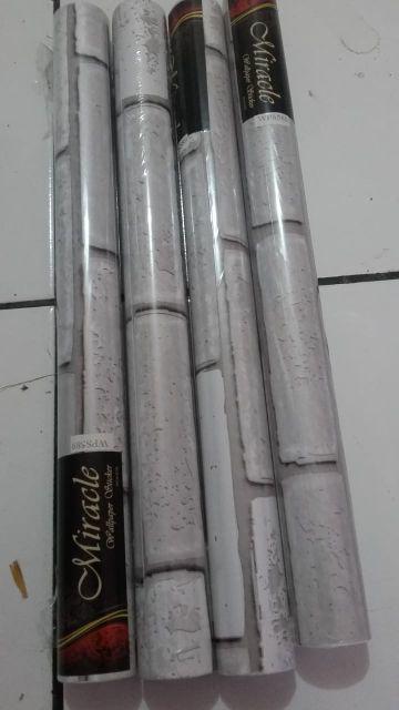 Wps589 Bata Putih 3d Wallpaper Sticker Wal Paper Dinding