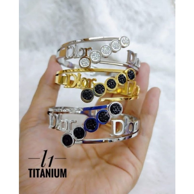 Gelang Kolong Titanium Perhiasan Jewellery Fashion