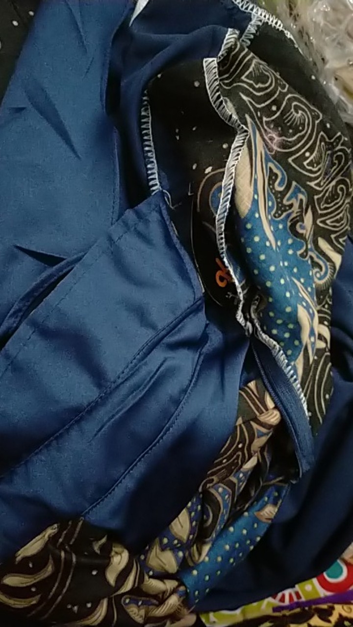 Gamis Couple Baju Muslim Gaun Pakaian Wanita Kebaya Batik Fashion Asli Original Karyaku Pekalongan