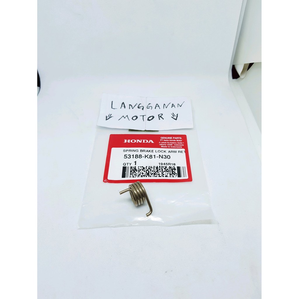 PER SPRING BRAKE LOCK HANDLE REM KIRI BEAT STREET NEW SCOOPY NEW VARIO 125 150 2018 Ori 100%