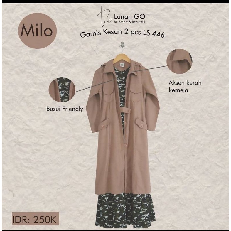 gamis lunan go Ori terbaru