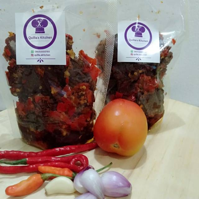 

Dendeng balado kering