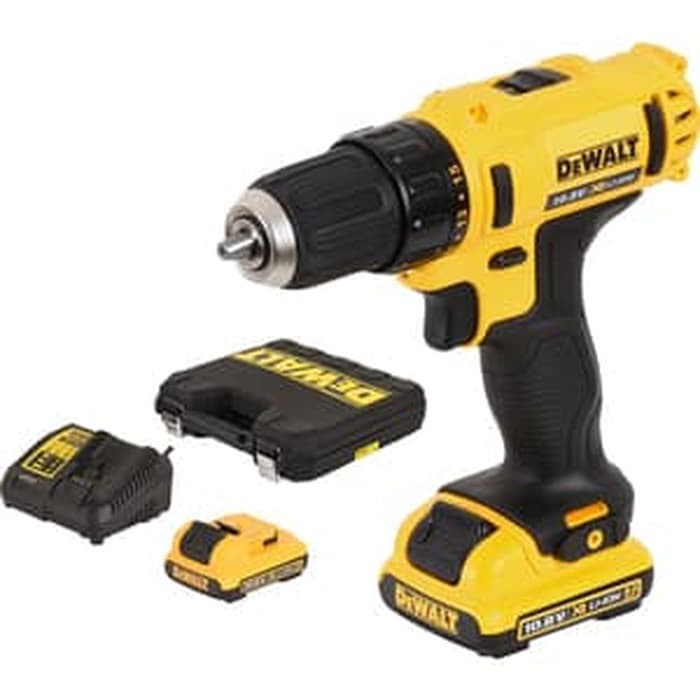 mesin bor baterai dewalt 10v cordless drill driver dewalt DCD710S2-B1