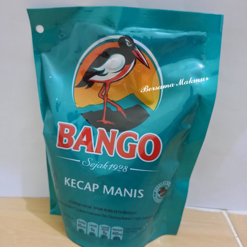 

BANGO 220 ml pouch medium