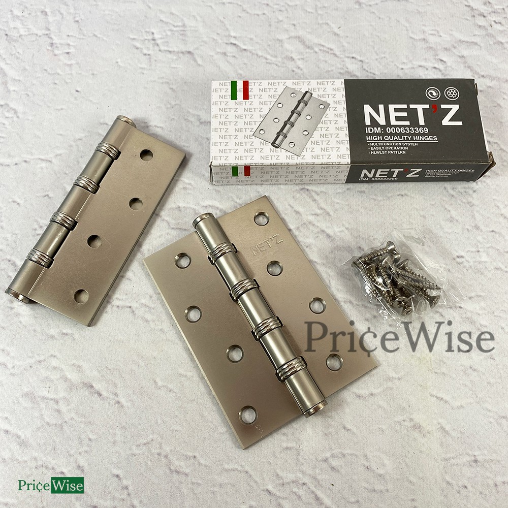 Engsel Besi Tebal 4" / Engsel Pintu / Engsel Jendela / Brass Hinges