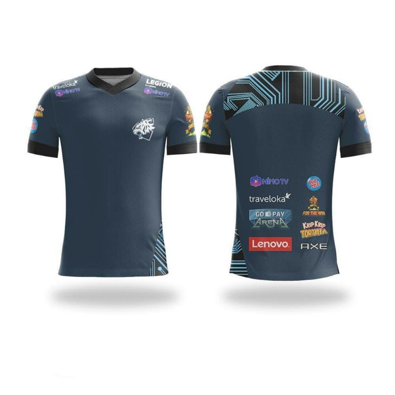 JERSEY E-SPORT EVOS 2019 KAOS GAMING FREE NICKNAME
