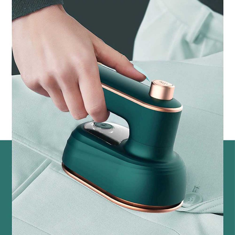 Setrika Uap Mini Pakaian Steamer Ironing Handheld 50ml 38W Aluminum