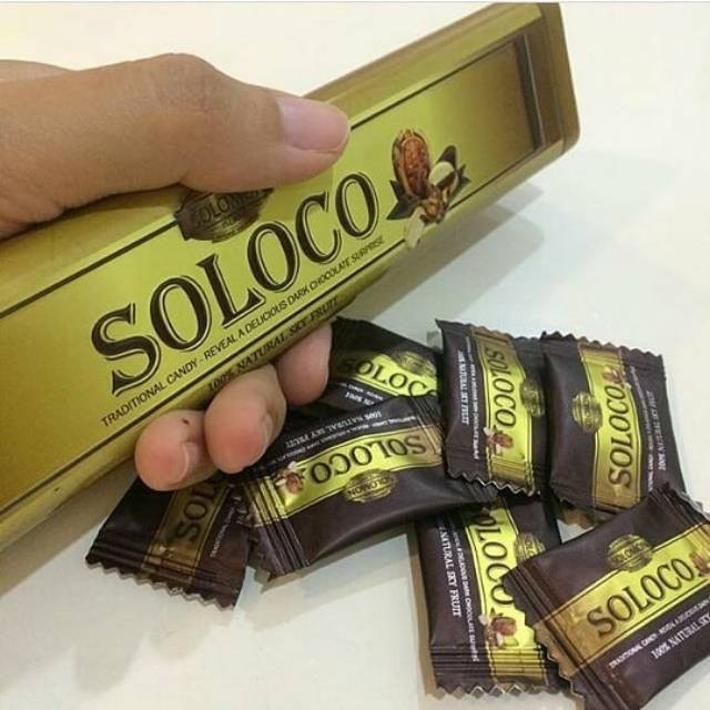 ORIGINAL Permen Soloco Candy Kuat Pria Perkasa di Ranjang ✱