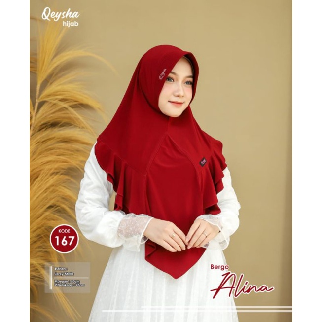 Bergo Alina Instan By Qeysa Hijab Kode 167