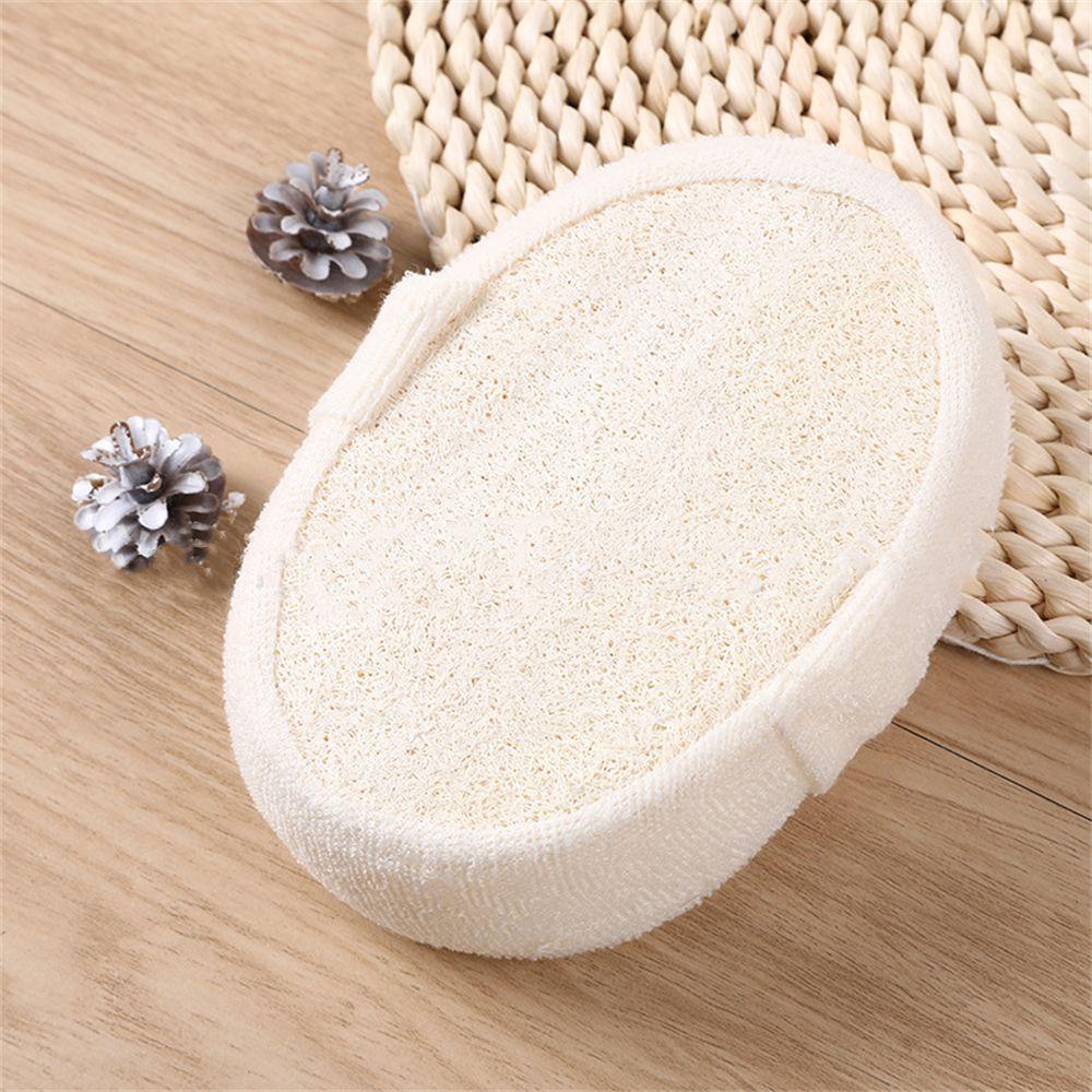 TOP Spons Loofah Alami Cuci Lembut Sikat Pijat Tubuh Pembersih Body Scrubber Bath Brush