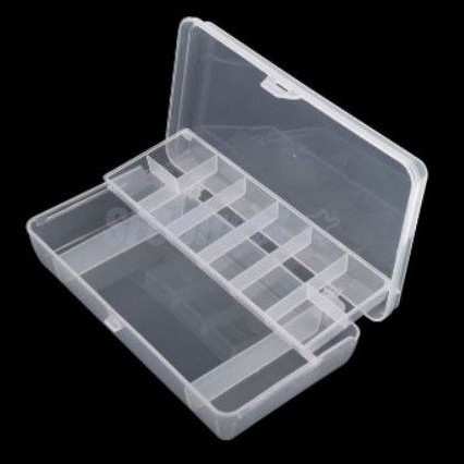 TACKLE BOX HS021 (Color BLUE / WHITE CLEAR / YELLOW)-1