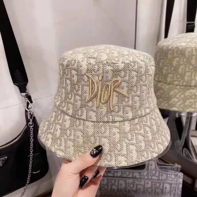 Topi Bucket Hat Dori Monogram Topi Bucket Super Premium Impor