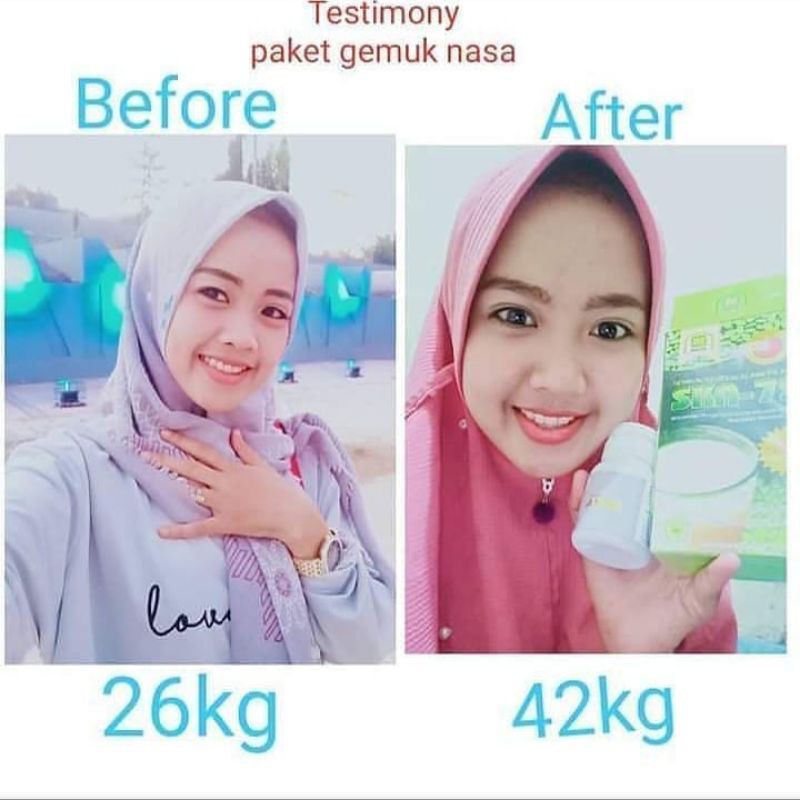 

SKA72 SUSU PENGGEMUK BADAN AMPUH NAIK 2-5KG SEMINGGU
