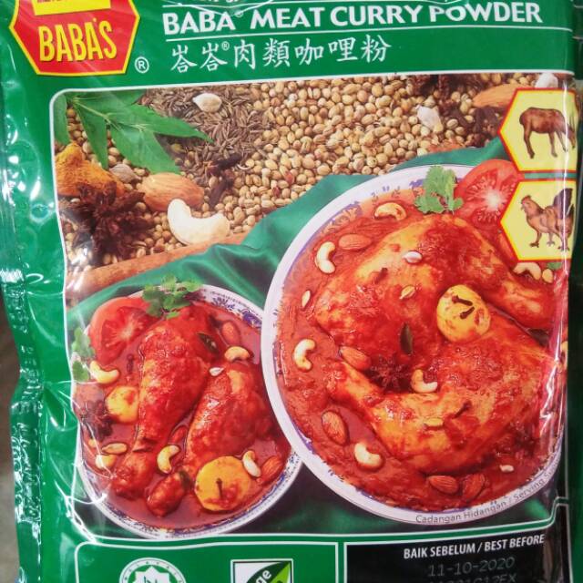 

Kari daging baba,s 250 gram