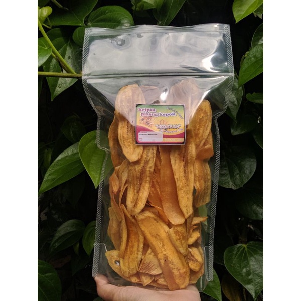 Kripik Pisang Kepok 250 gr | Keripik Pisang Kepok | Hidayah Food