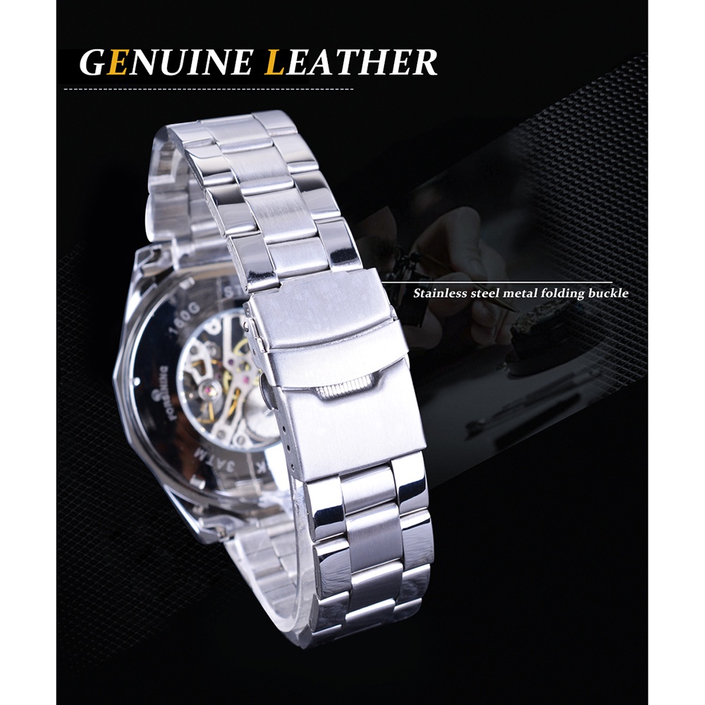 Forsining Gucamel Jam Tangan Mechanical Luxury Pria - G043