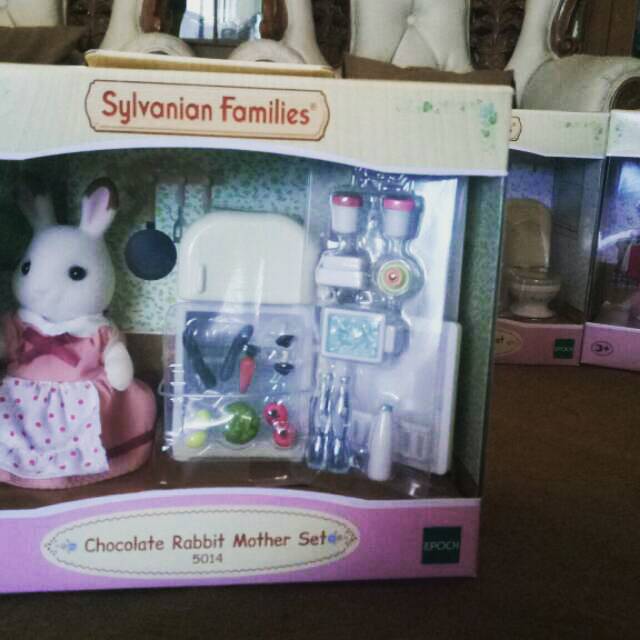 chocolate rabbit mother set