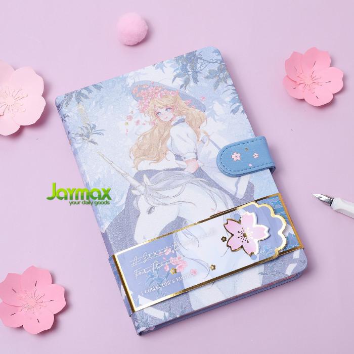

Magnetic Notebook Diary / Jurnal agenda Buku tulis Planner LadyUnicorn