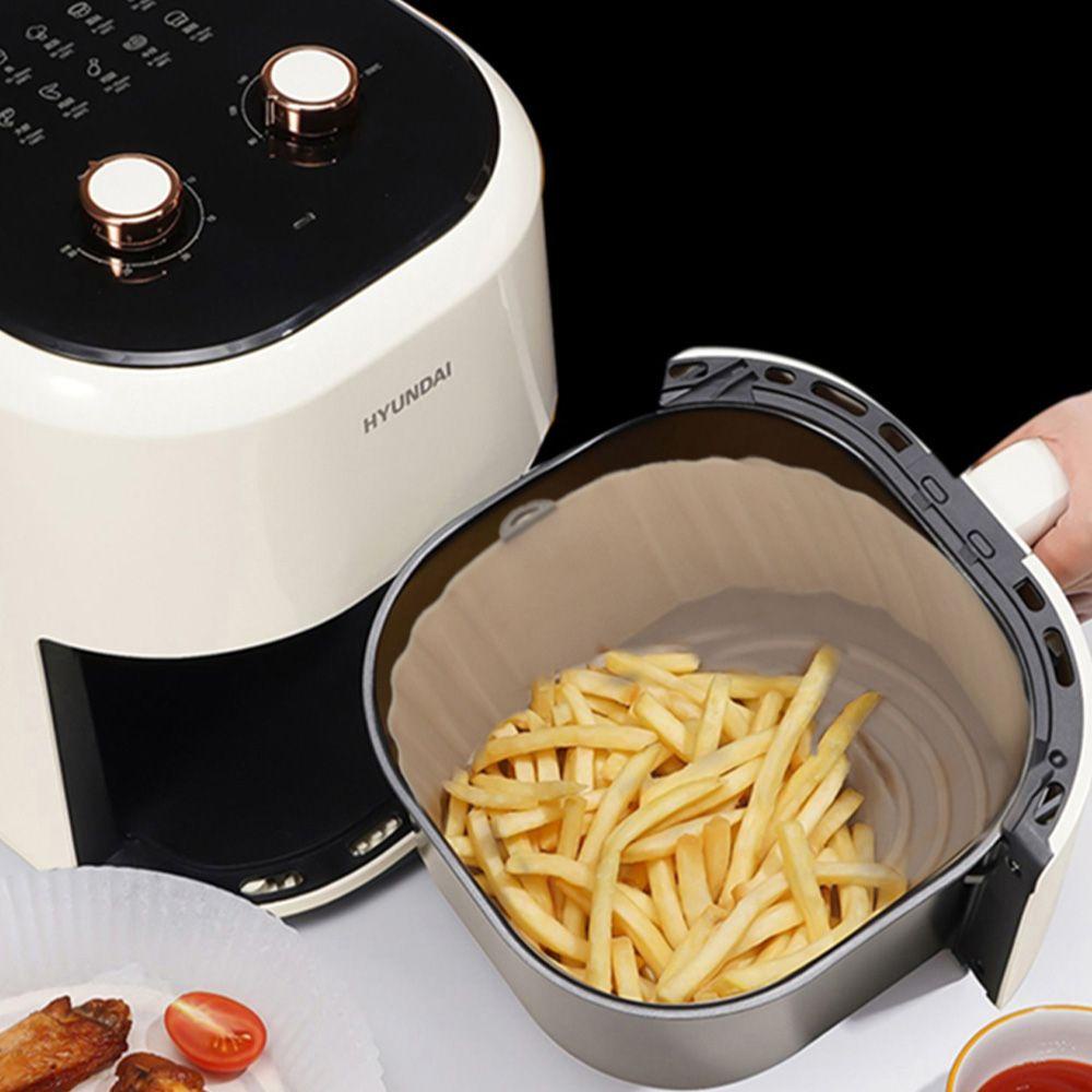 Rebuy Nampan Air Fryer Bentuk Bulat Reusable Mudah Dibersihkan