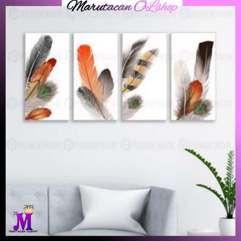 Hiasan Dinding / Walldecor / Dekorasi Rumah Bulu Merak