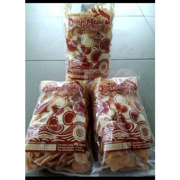 

kerupuk udang Qonjamadu 500gr