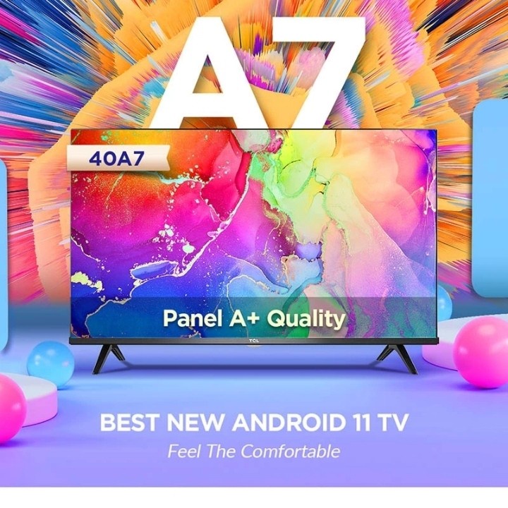 TV TCL 40A7 SERIES A+ PANEL QUALITY 40A7 40 INCH 40 INCI ANDROID 11 - FHD DOLBY AUDIO SMART TV DIGIT