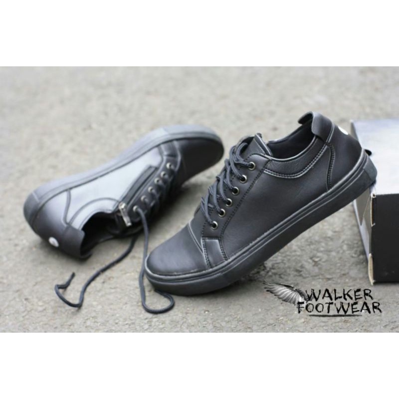 WALKER FOOTWEAR - PRIDE 1 | Sepatu Pria Zipper Resleting Original  Casually Alas Kaki