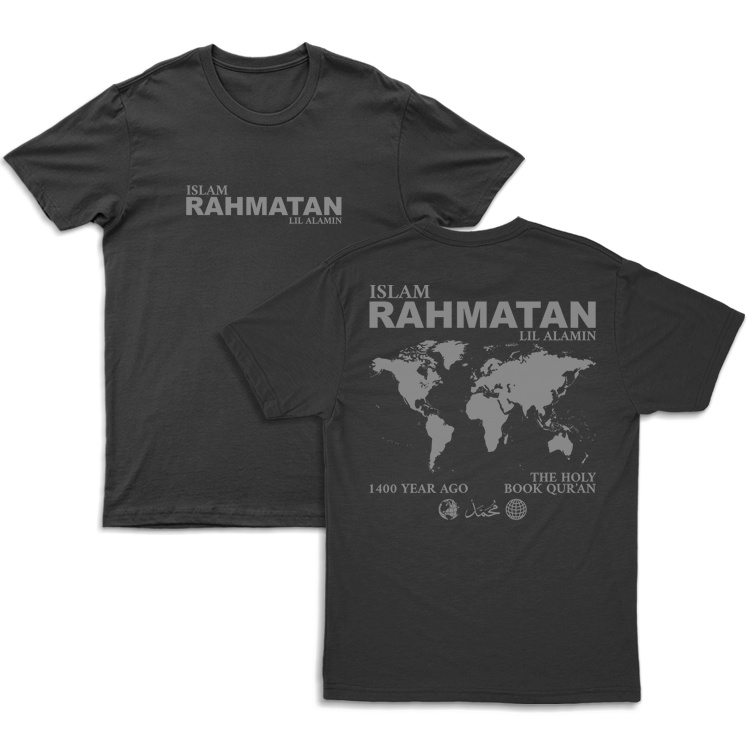 Kaos Dakwah Islami Streetwear Murah Islam Rahmatan Lil Alamin