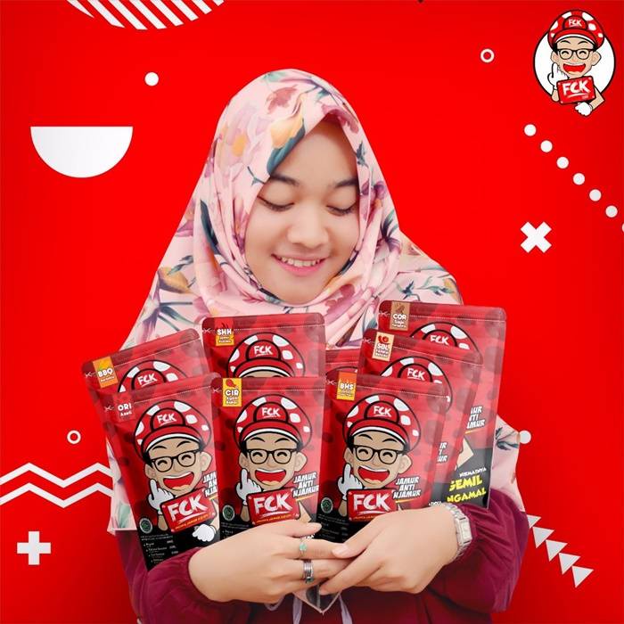

Cemilan Jamur Crispy 100 gr Original
