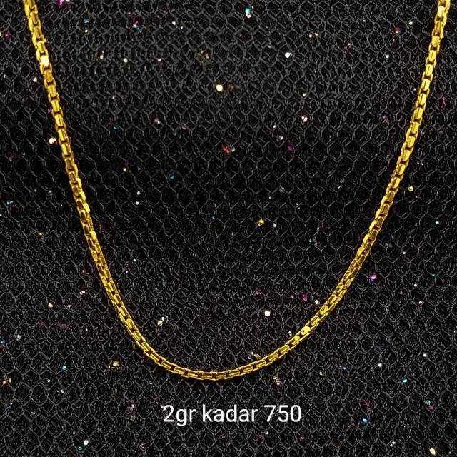 Kalung Emas 17 K - kuning 2gr Kadar 750 - 3269