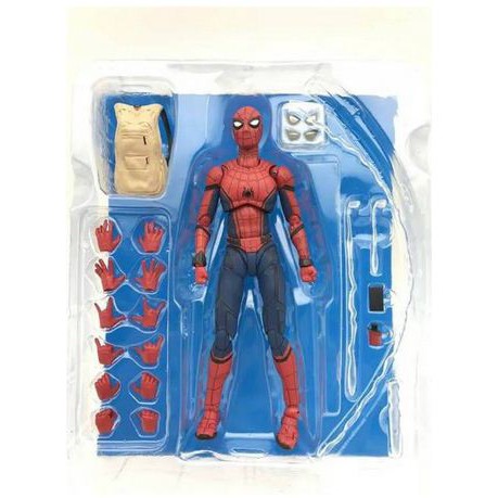 Flashmart Mainan Action Figure Superhero Marvel SHFiguart Spiderman HomeComing High Quality