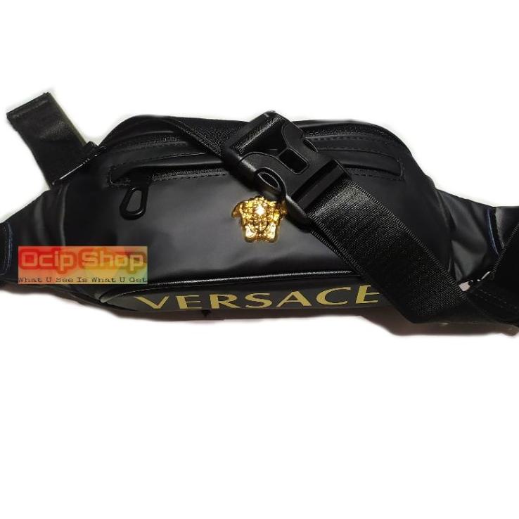 Langsung Beliii.. tas pinggang versace import pria wanita