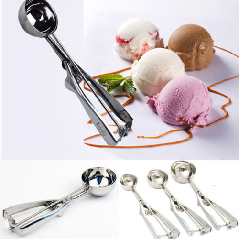 Populer Sendok Es Krim Fashion Tumbuk Kentang Dapur Rumah Stainless Steel