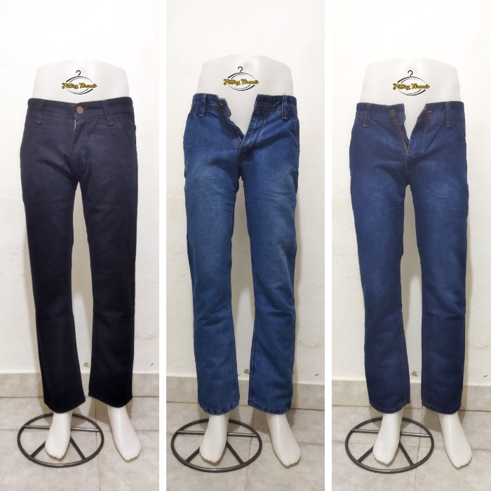 Celana Panjang Lepis Pria Reguler Merk Max Luis Model Standar Premium / Celana Panjang Jeans Cowok Dewasa Maxluis / Celana Panjang Denim Distro