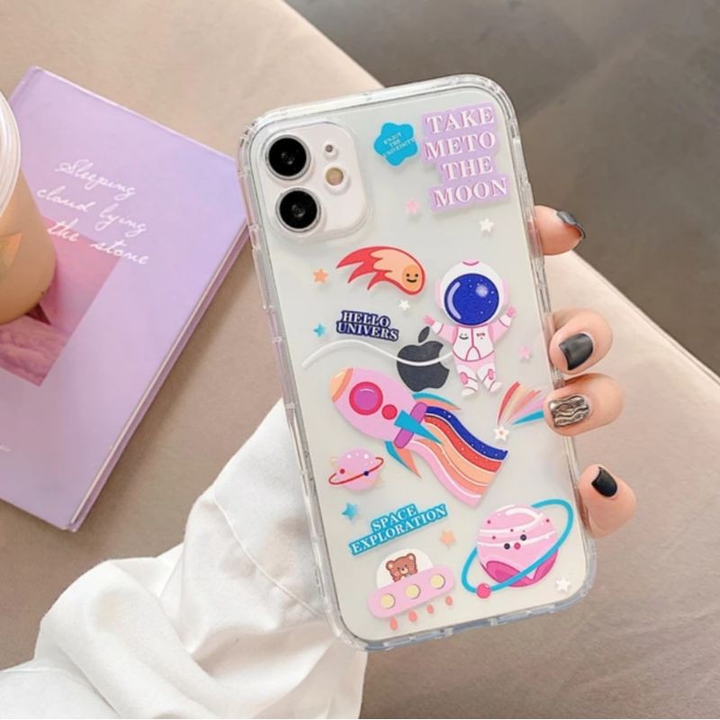 CASE ASTRONOT CUTE OPPO RENO 5 5F A5S A7 A11K A12 A16 A5 2020 A9 A54 A15S A15 A31 A33 A53 A3S A1K C2-4