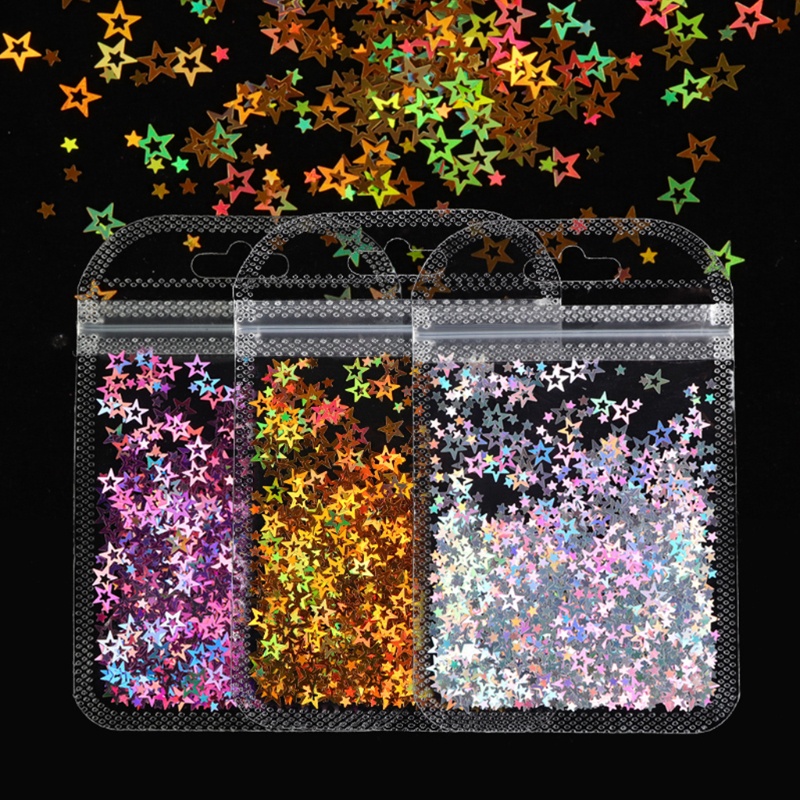 SIY  3 Packs Alphabet Letters Sequins Resin Mold Fillings DIY Art Crafts Jewelry Filler Nail Holographic Glitter Flakes Decoration