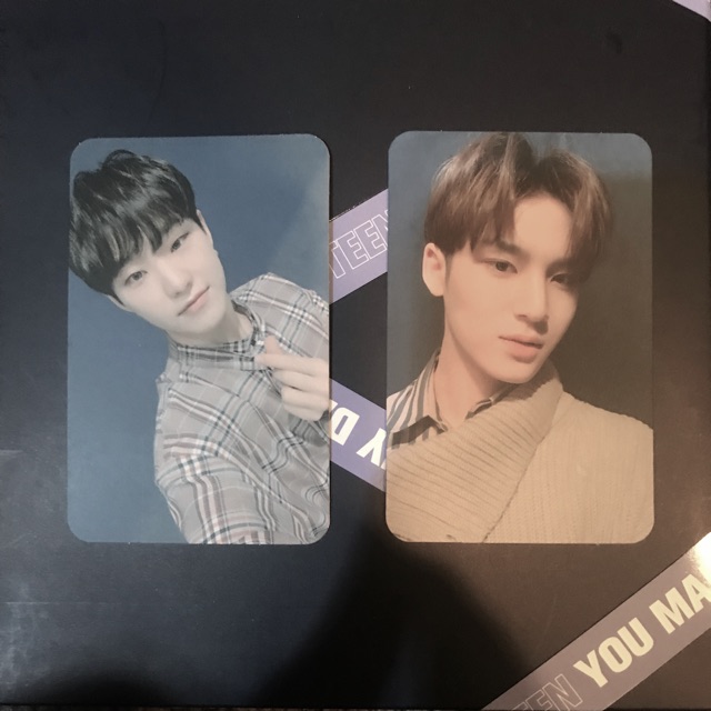 SEVENTEEN You Made My Dawn (Before Dawn Version) - Mingyu Hoshi Photocard PC