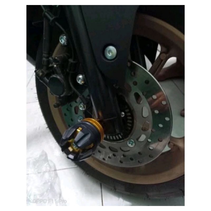 Jalu As Roda Depan Buah Naga CNC Universal motor