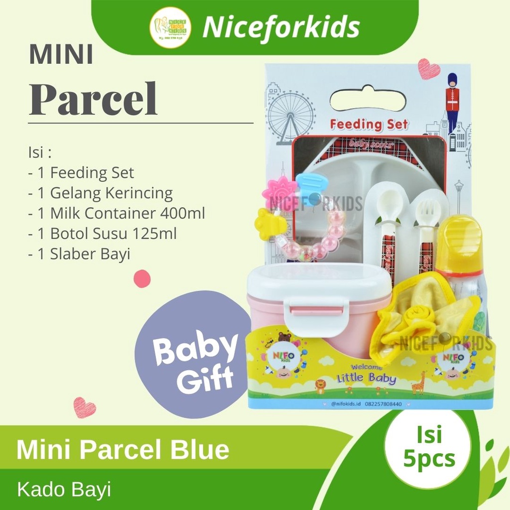 Mini Parcel Baby Gift Set / Hampers Baby / Kado Bayi Baru Lahir