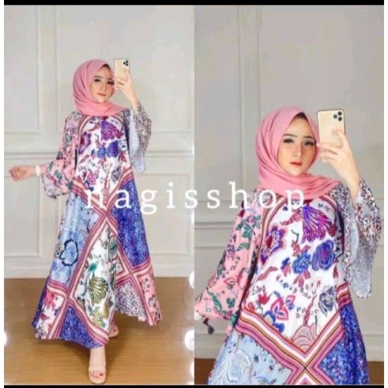 promosi gamis Luna Maya terbaru
