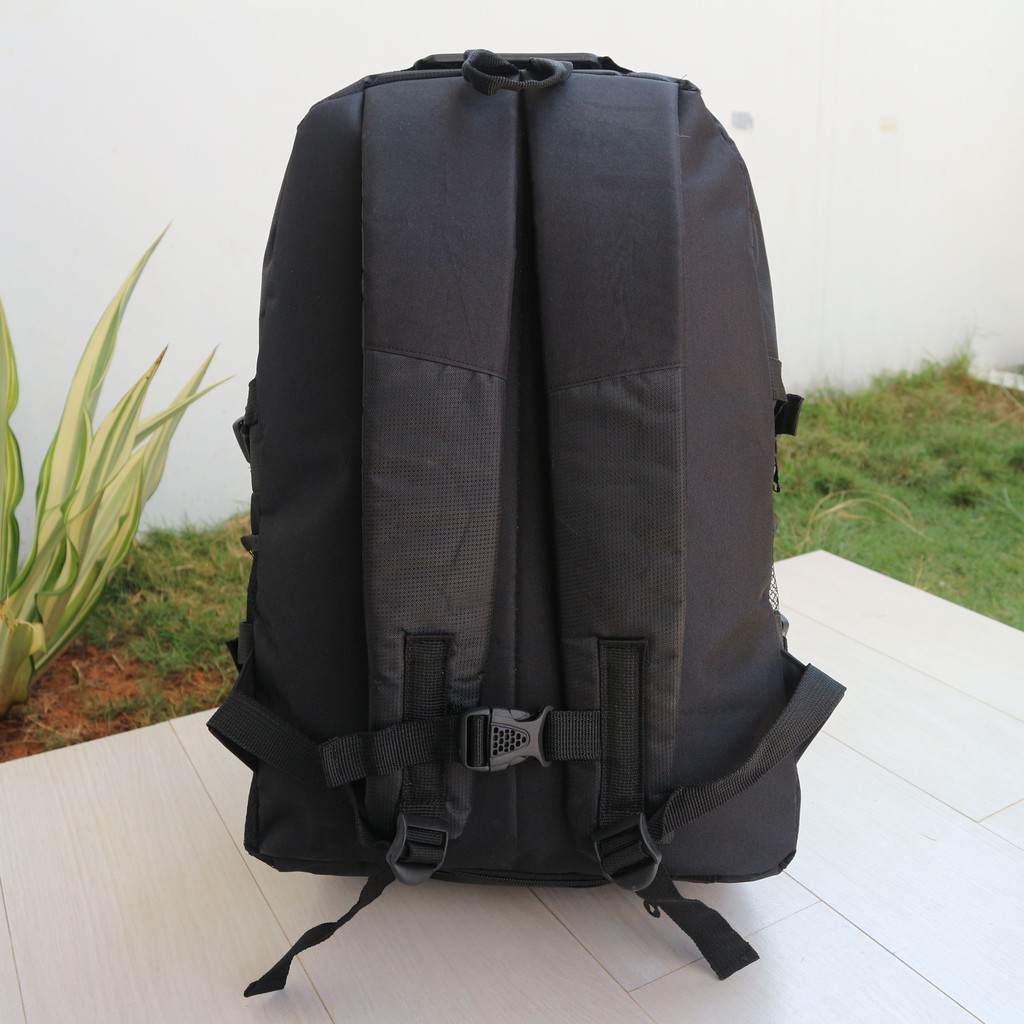 BELI 1 GRATIS 1 - TAS RANSEL PUNGGUNG COWOK SMP SMA BAGUS FREE SELEMPANG SLINGBAG PRIA KEREN OUTDOOR