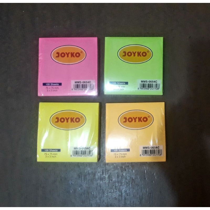 

Sticky Note memo note tempel kertas memo warna Joyko MMS-0654C